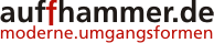 Auffhammer Logo moderne Umgangsformen